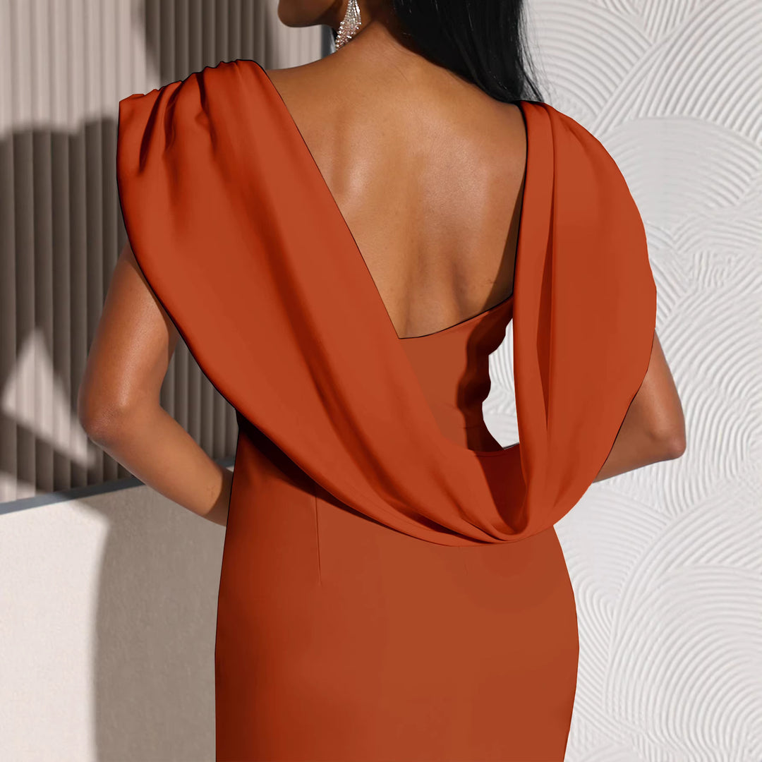 Damen Etuikleid mit eleganter Drapierung Echo Archiv