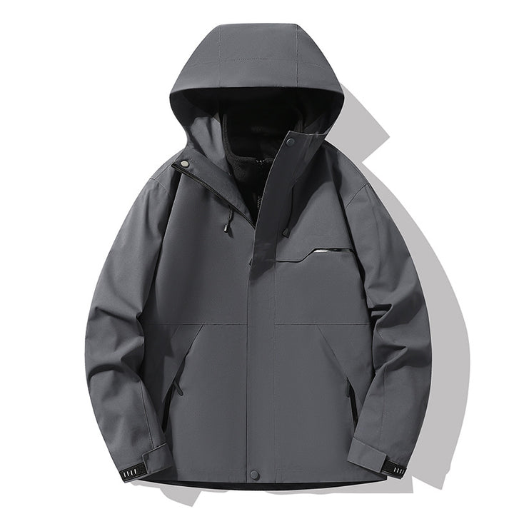 Herren Wetterfeste Outdoor Jacke Echo Archiv
