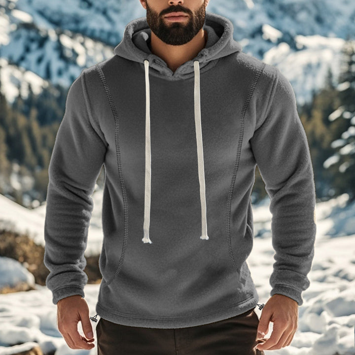 Herren gemütlicher Fleece-Hoodie Echoarchiv