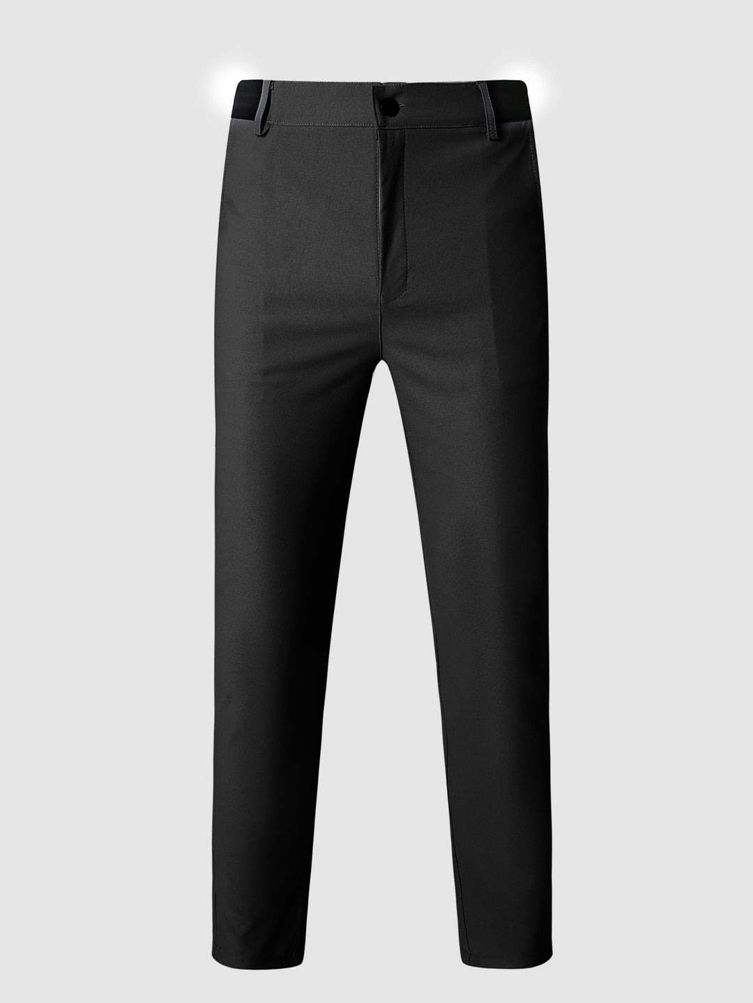 Herren elegante Slim-Fit Freizeithose mit elastischem Bund und klassischen Details Echoarchiv
