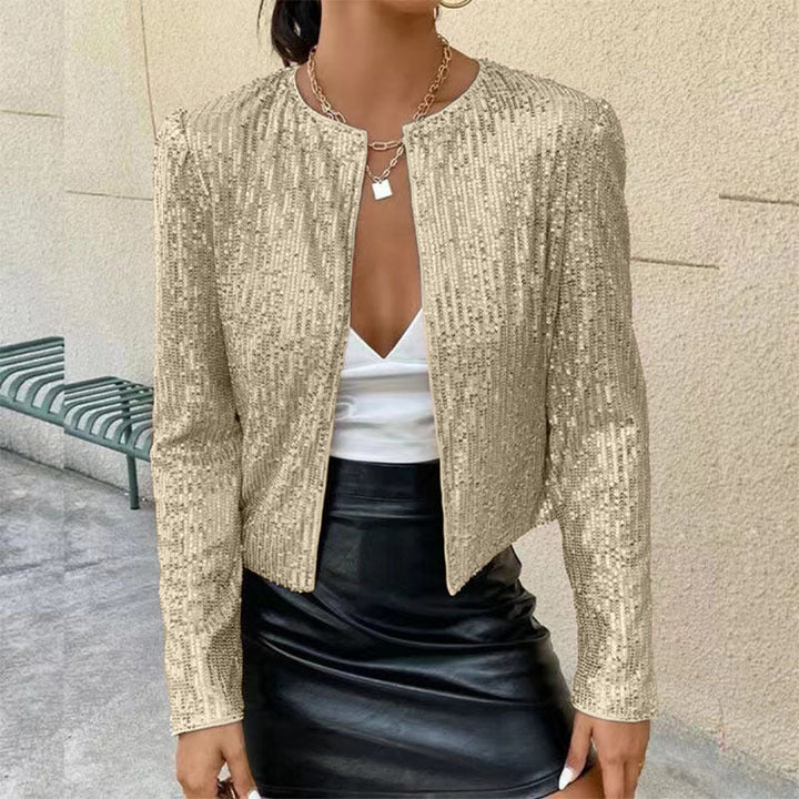 Damen Glitzernde Strickjacke Echoarchiv