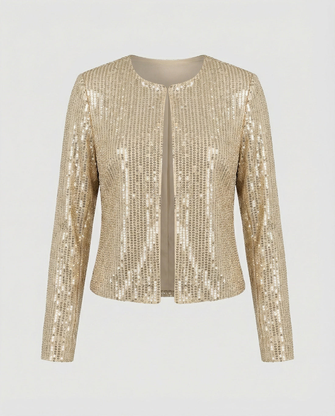 Damen Strickjacke mit Glitzereffekt – Veloura