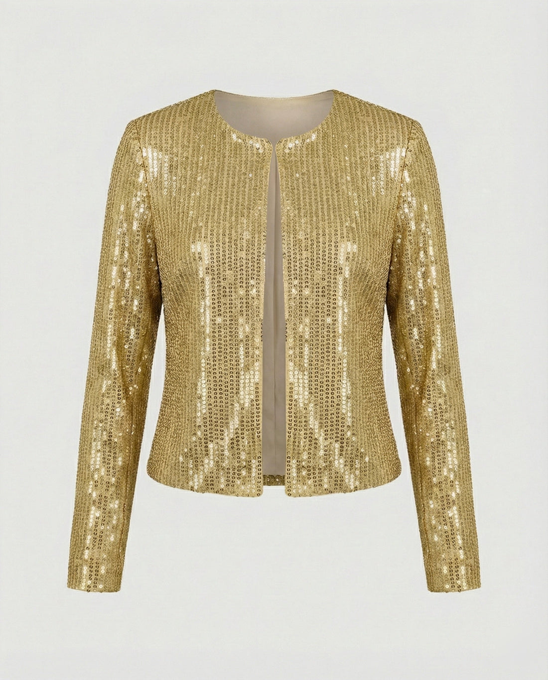 Damen Strickjacke mit Glitzereffekt – Veloura