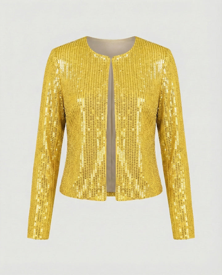 Damen Strickjacke mit Glitzereffekt – Echoarchiv