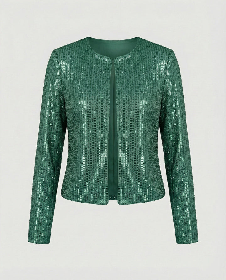 Damen Strickjacke mit Glitzereffekt – Echoarchiv