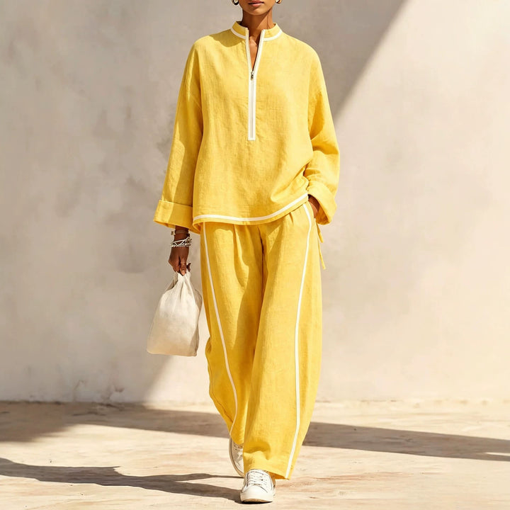 Damen Luftiges und elegantes Pyjama-Set Echo Archiv