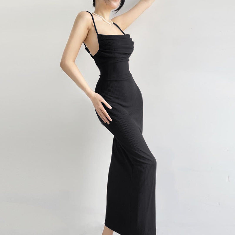 Damen Figurschmeichelndes Midi-Kleid mit dezentem Raffungseffekt Echo Archiv