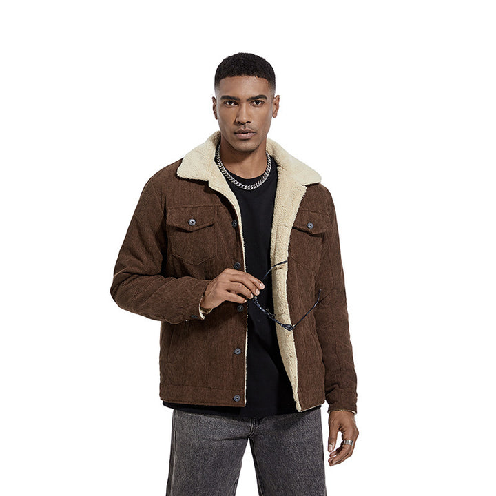 Herren Kordjacke mit weichem Teddyfutter Echoarchiv