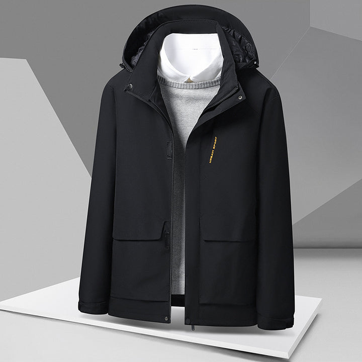 Herren Funktionale Wetterjacke Echo Archiv