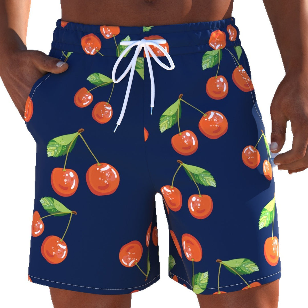 Herren Schwimmmode mit frischem Kirschdesign und bequemer Passform Echo Archiv