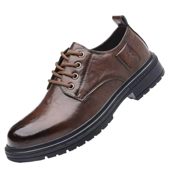 Herren Hochwertige Leder Schnürschuhe Echoarchiv
