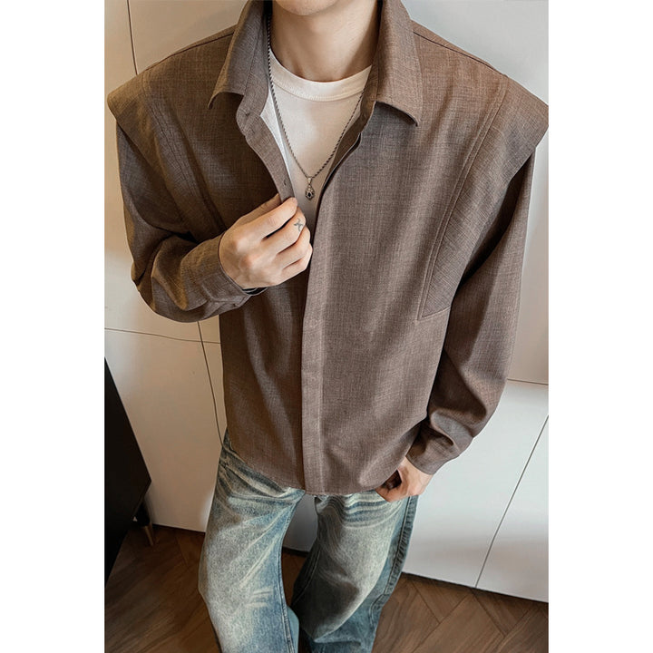 Herrenmodehemd Bluse mit strukturiertem Design Echo Archive