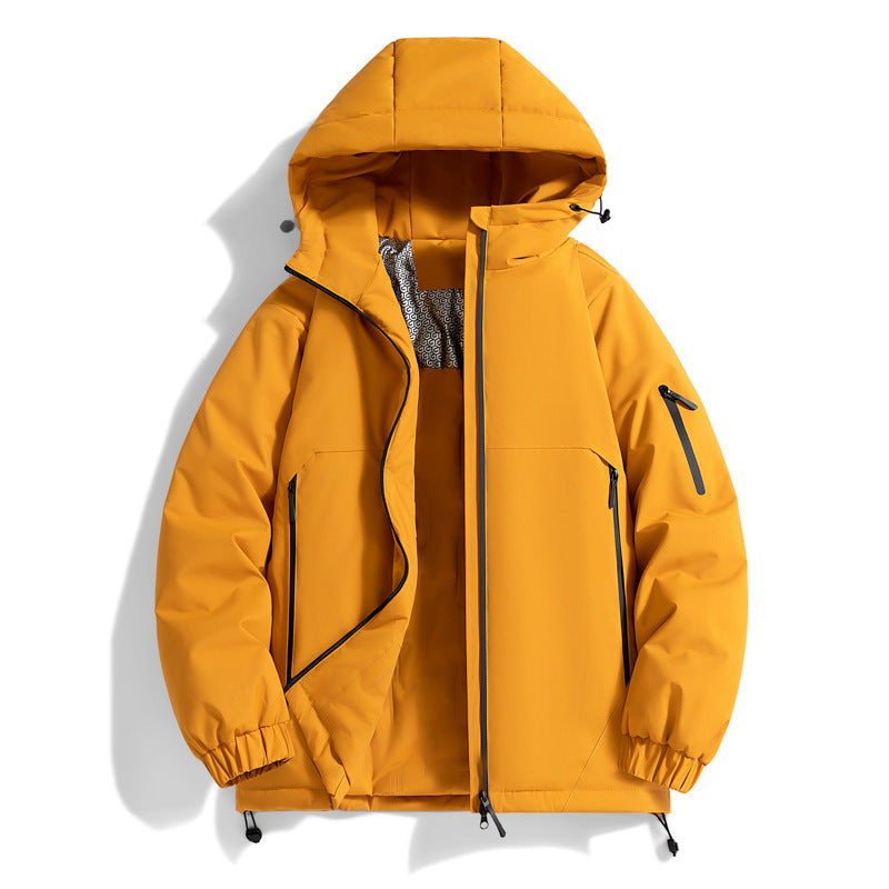 Unisex Warmer wasserabweisender Steppparka mit technischer Kapuze Echo Archiv
