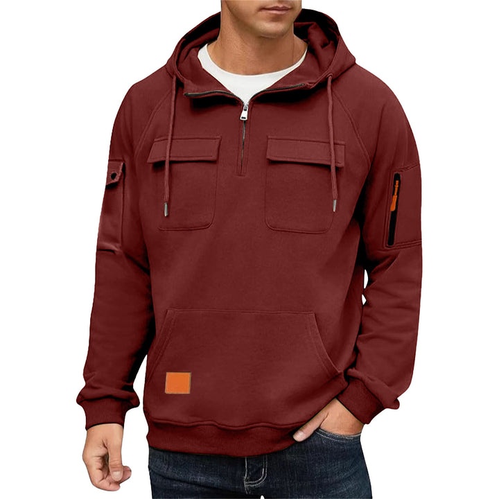 Herren Kapuzenpullover mit praktischen Taschen und sportlichem Design Echoarchiv