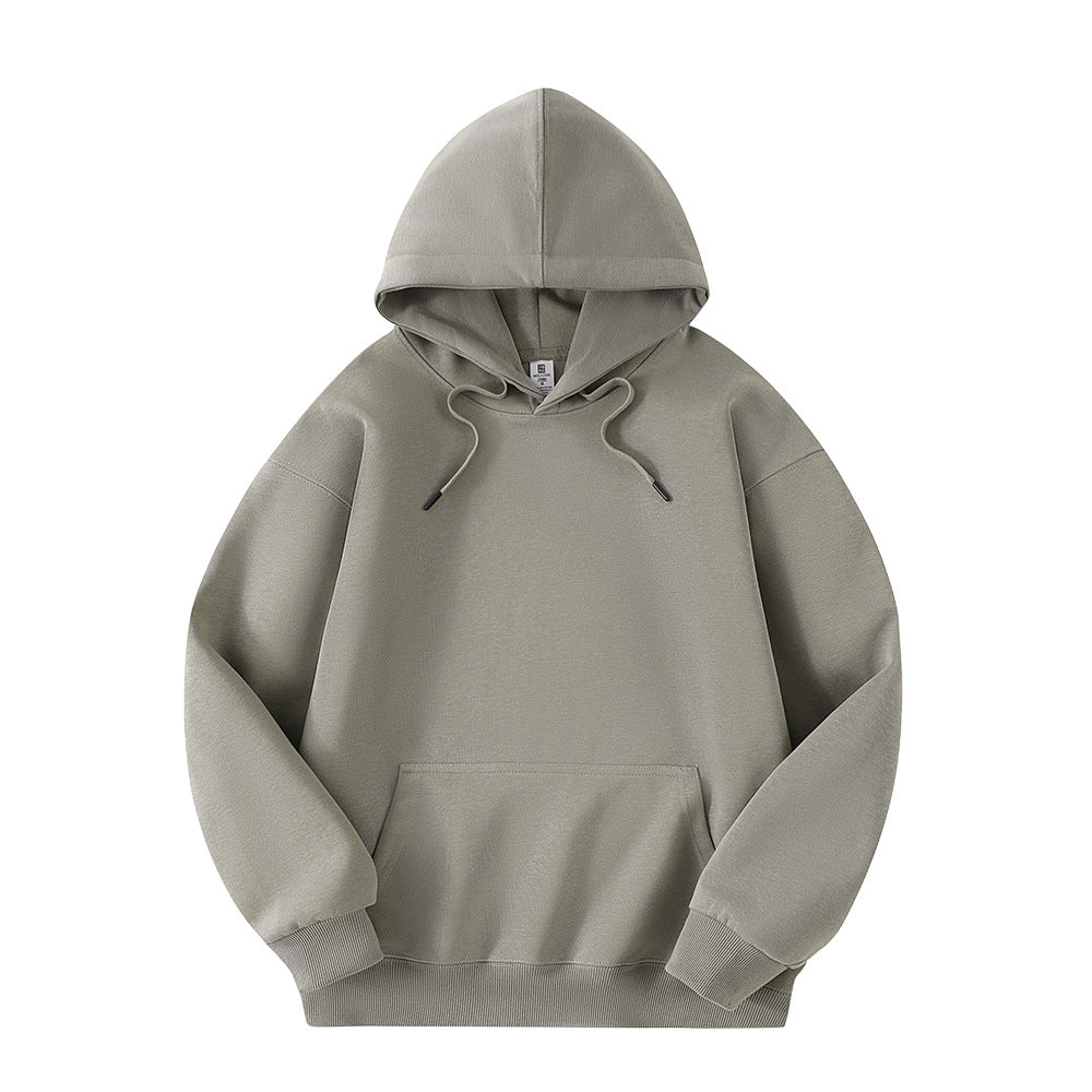 Unisex Minimalistischer Oversize-Kapuzenpullover mit French‑Terry-Qualität und verstärkten Nähten Echoarchiv