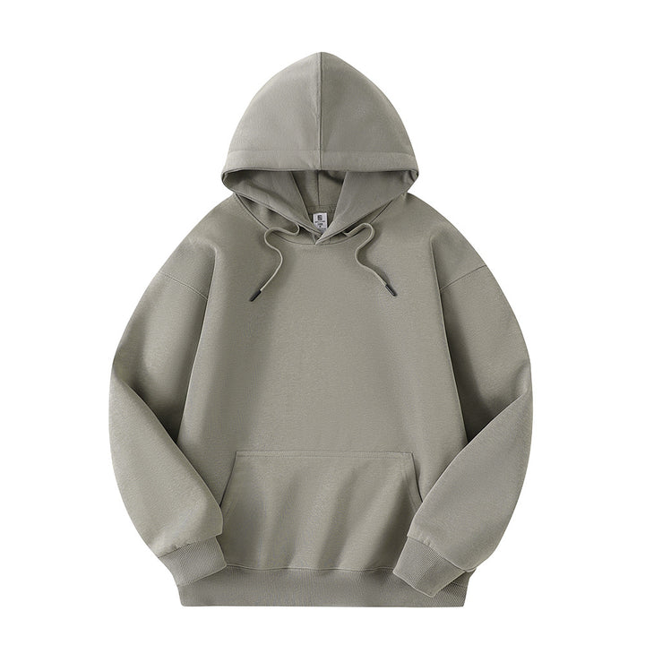 Unisex Minimalistischer Oversize-Kapuzenpullover mit French‑Terry-Qualität und verstärkten Nähten Echoarchiv