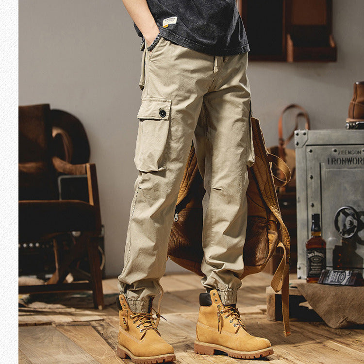 Herren Cargohose mit elastischem Bund und mehreren praktischen Taschen Echoarchiv