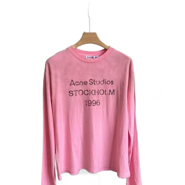 Herren Langarm-Shirt mit Logo‑Print und Rundhalsausschnitt Echo Archiv
