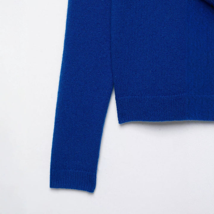 Damen Feiner Strickcardigan mit Rundhals und Knopfleiste Echo Archiv