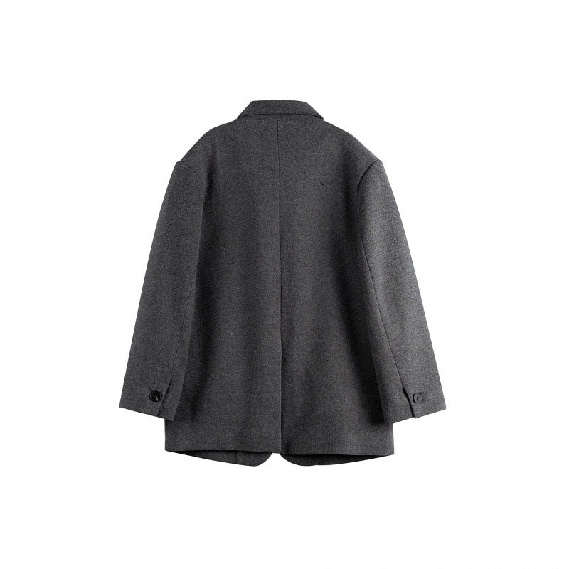 Damen Oversize-Blazer im Boxy-Cut mit Reverskragen und Pattentaschen Echo Archiv