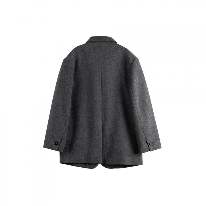 Damen Oversize-Blazer im Boxy-Cut mit Reverskragen und Pattentaschen Echo Archiv