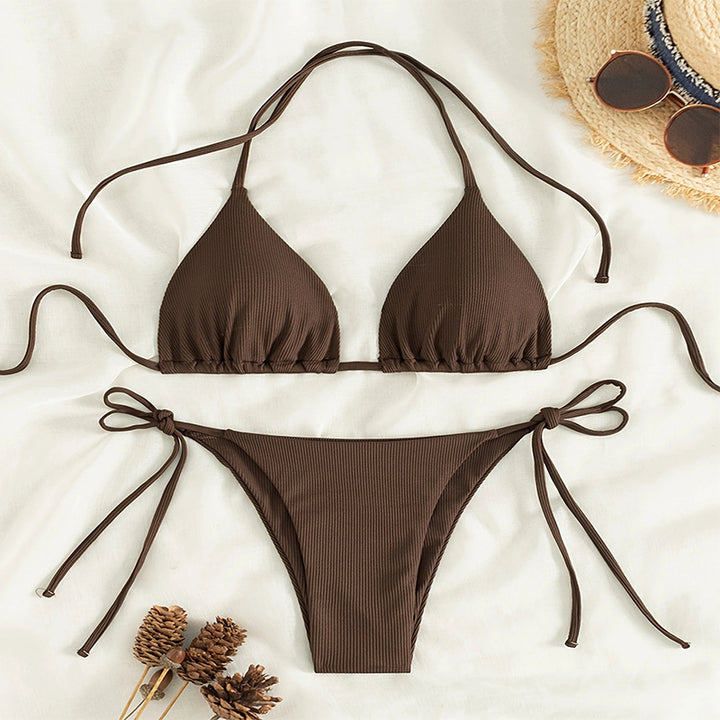 Damen Triangel-Bikini mit verstellbarem Halter und schmeichelndem Schnitt Echo Archiv