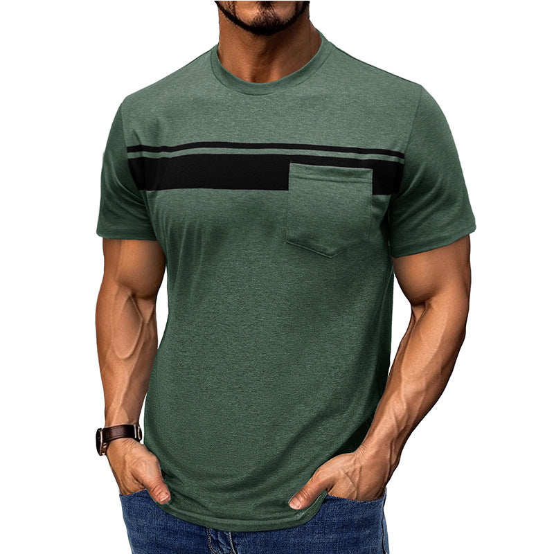 Herren Halbarmshirt mit dekorativer Brusttasche Echoarchiv