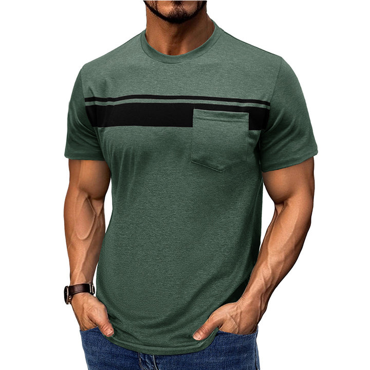 Herren Halbarmshirt mit dekorativer Brusttasche Echoarchiv