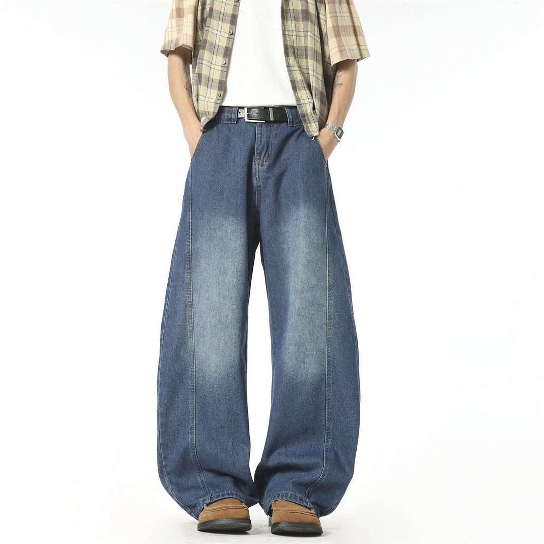 Damen Weit geschnittene High-Waist Hose Echo Archiv