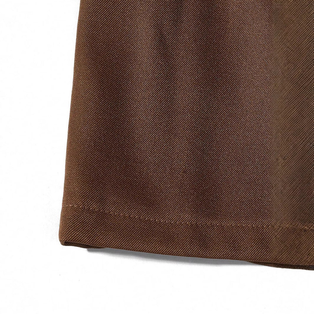 Damen Bleistiftshorts mit Gürtel und eleganten Falten Echo Archiv