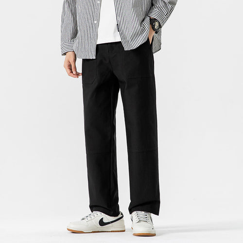 Herren multifunktionale Cargo-Hose mit elastischen Bündchen und tiefen Taschen Echoarchiv