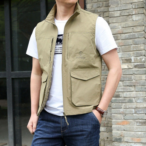 Herren Outdoor Weste Echo Archiv
