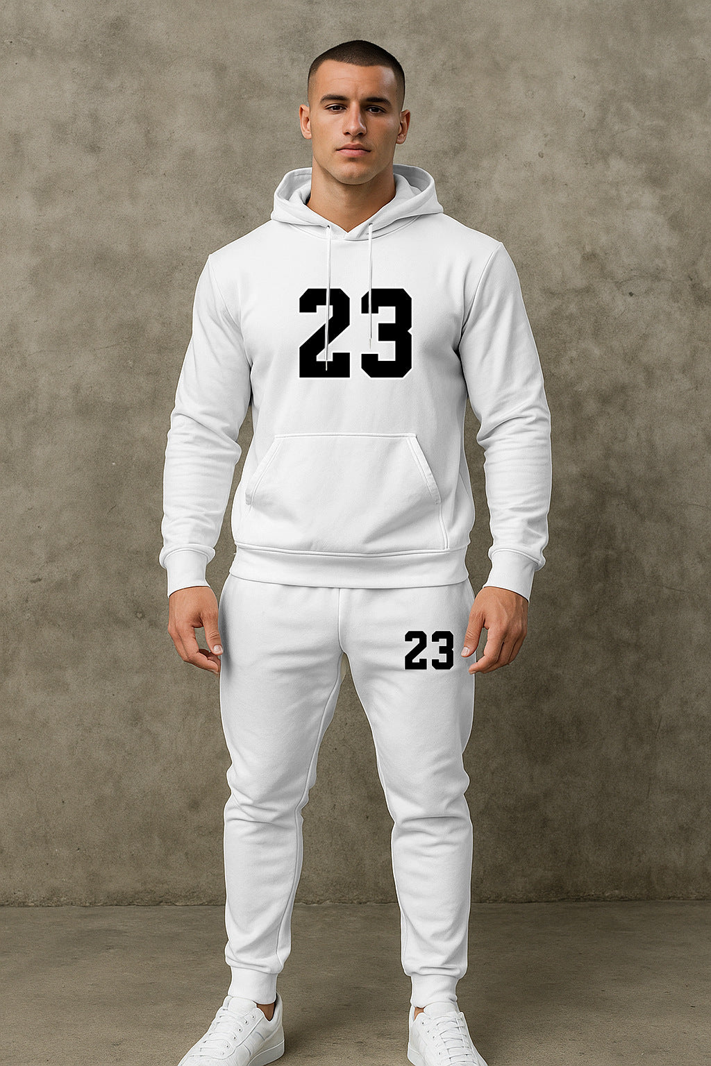 Herren Premium Sportanzug mit lässigem Grafikdesign Echoarchiv