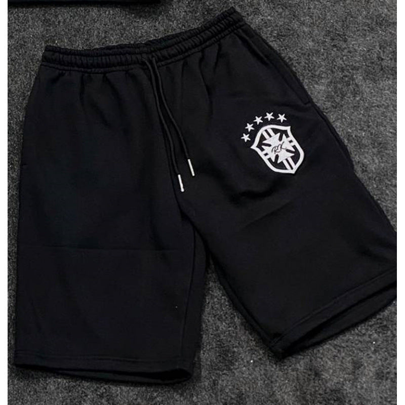 Damen nan weite Jogginghose mit elastischem Bund, Tunnelzug und gesticktem Emblem Echo Archiv