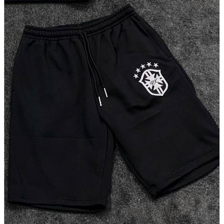 Damen nan weite Jogginghose mit elastischem Bund, Tunnelzug und gesticktem Emblem Echo Archiv