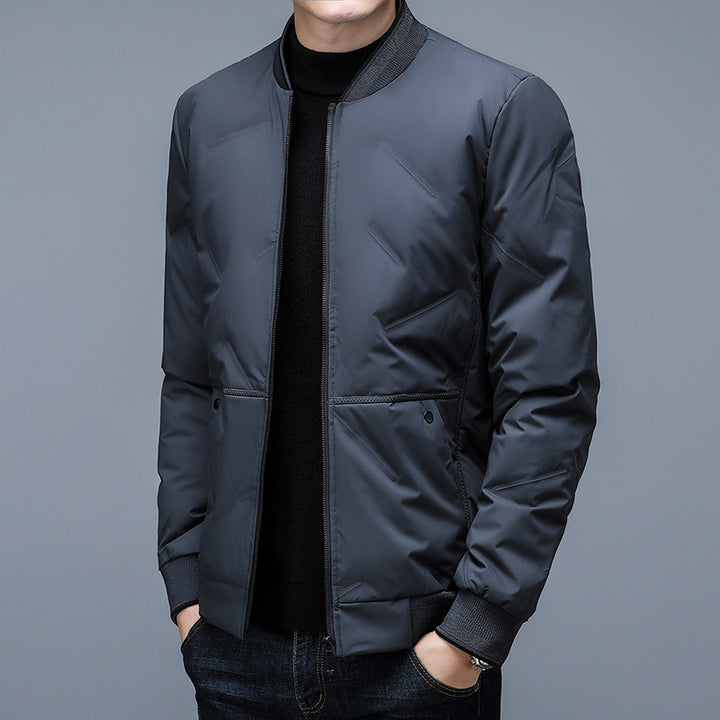 Herren Steppjacke mit elastischen Bündchen und praktischen Reißverschlusstaschen Echoarchiv