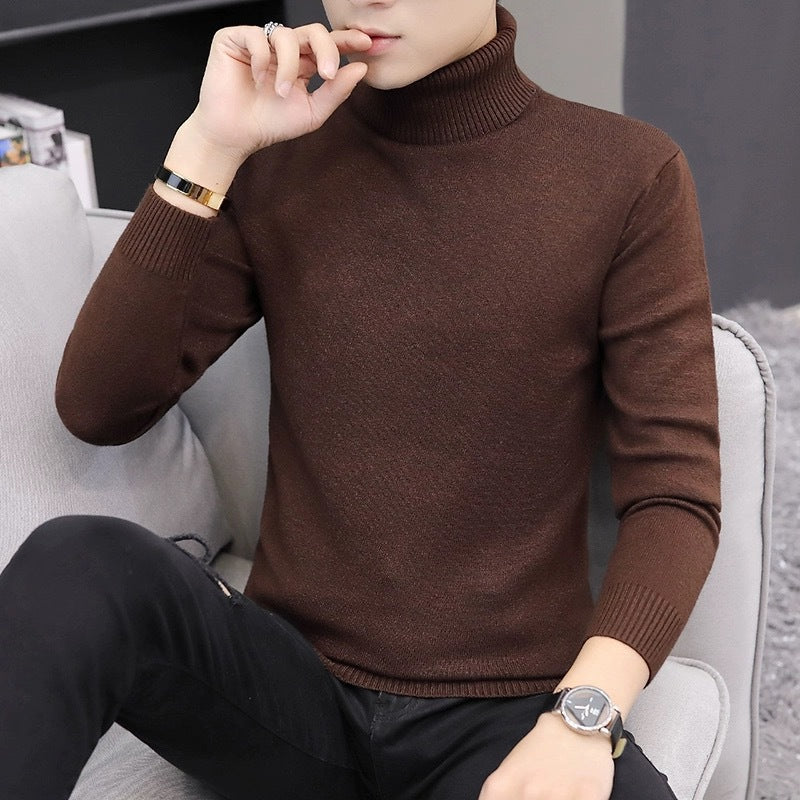 Herren bequemer Rollkragenpullover Echoarchiv