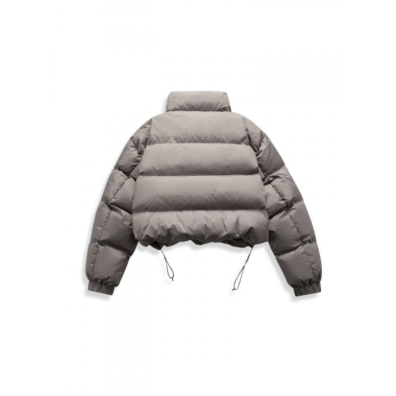 Damen Kurz geschnittene gesteppte Winterjacke im Cropped‑Style mit hohem Stehkragen Echo Archiv
