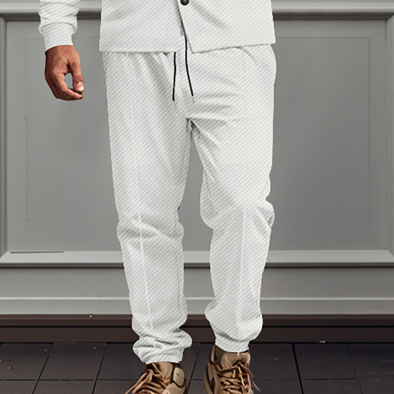 Herren bequeme Freizeit-Jogginghose mit elastischem Bund und seitlichen Taschen Echoarchiv