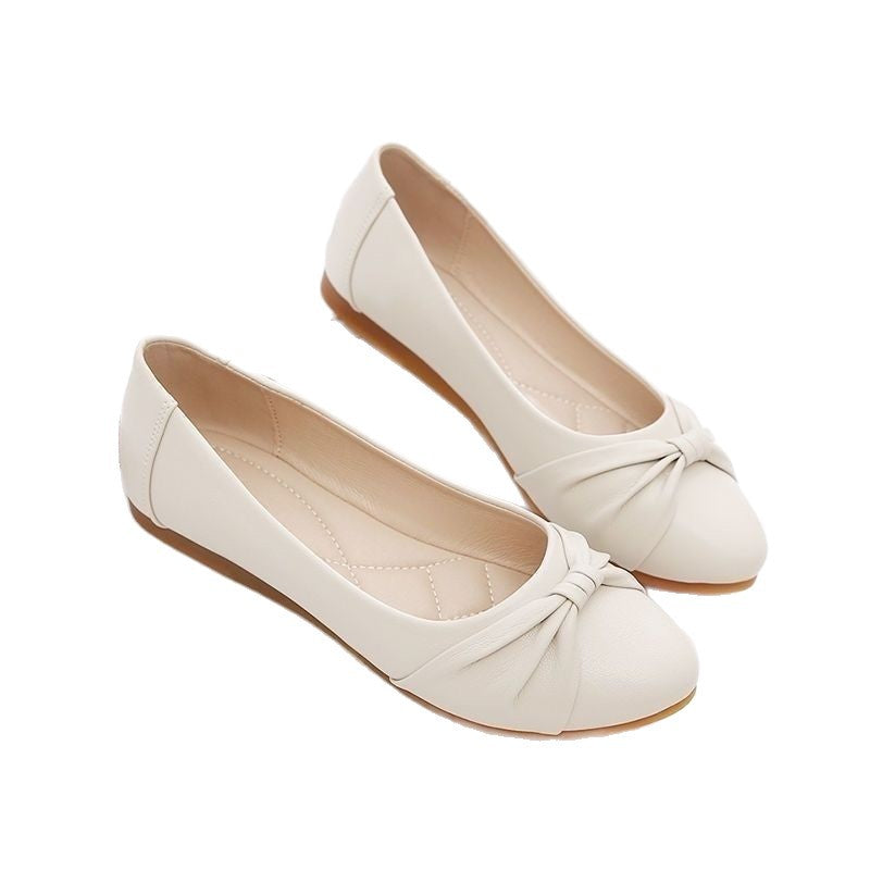 Damen Verspielte Ballerinas mit elegantem Knoten-Design Echoarchiv