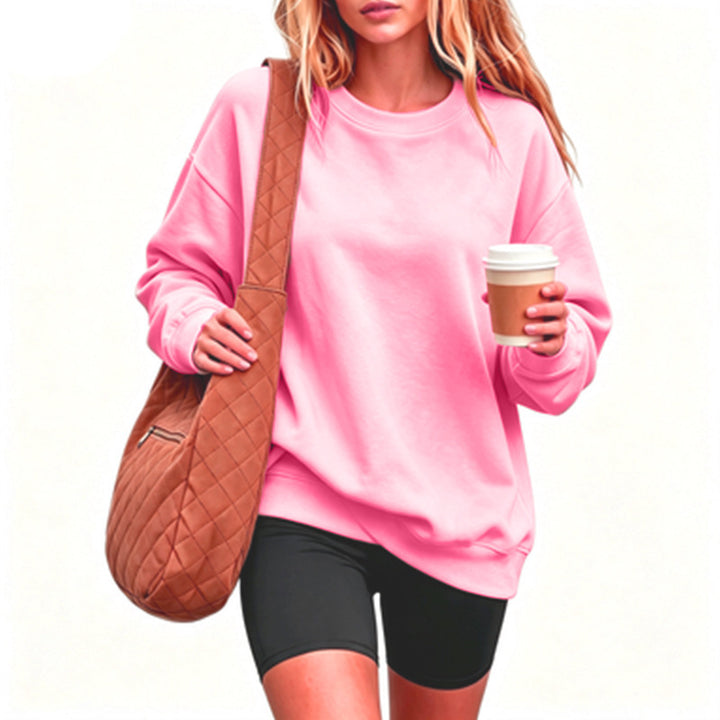 Damen Bequemer Oversized Sweatshirt Echoarchiv