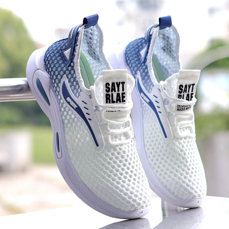 Damen Sportliche Mesh-Sneaker mit rutschfester Sohle und atmungsaktiver Struktur Echo Archiv