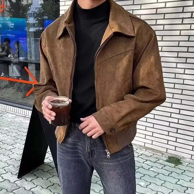 Herren Fleecejacke mit hohem Kragen und praktischem Reißverschluss Echoarchiv