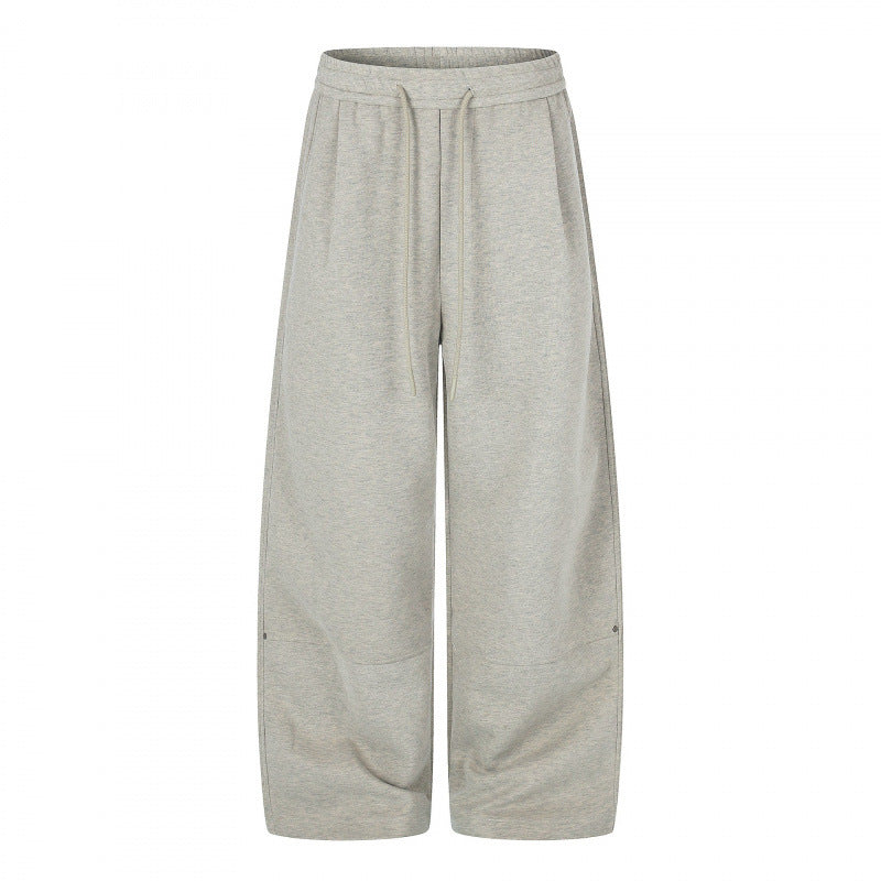 Damen Weite Culotte-Sweathose mit hohem Bund, Tunnelzug und verkürzter Länge Echo Archiv