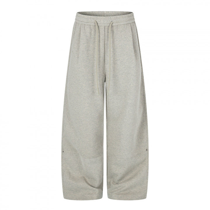 Damen Weite Culotte-Sweathose mit hohem Bund, Tunnelzug und verkürzter Länge Echo Archiv