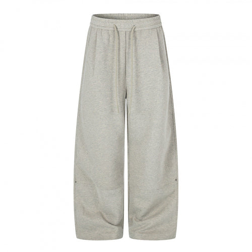 Damen Weite Culotte-Sweathose mit hohem Bund, Tunnelzug und verkürzter Länge Echo Archiv