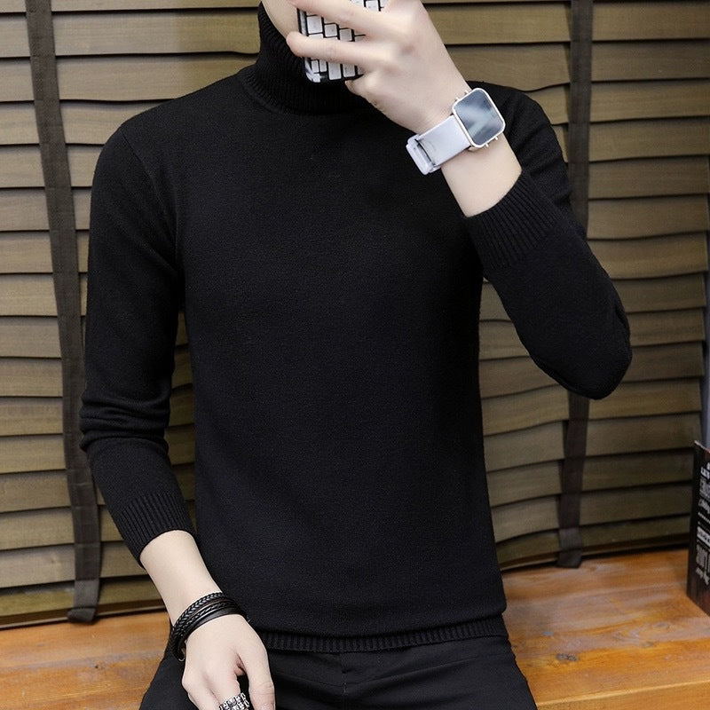 Herren bequemer Rollkragenpullover Echoarchiv
