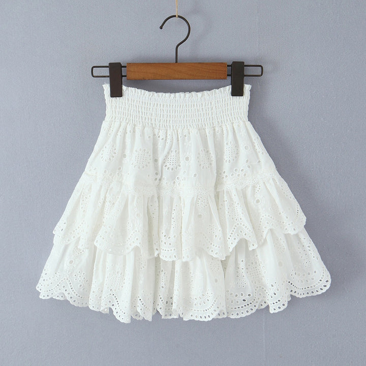 Damen Baumwoll Rüschenshorts Echo Archiv