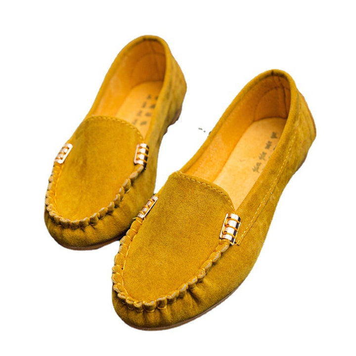 Damen nan bequeme Veloursleder Mokassins mit gepolsterter Innensohle Echo Archiv