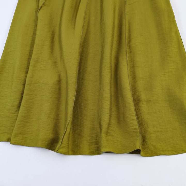 Damen Maxikleid mit schwingendem Saum und dekorativem Gürtel Echo Archiv